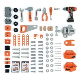 Smoby Bricolo Ultimate Banco de Trabajo de Bricolaje Electrónico para Niños +3 Años con 7 Herramientas y Kit Construcción de Vehículos Smoby Bricolo Ultimate Banco de Trabajo de Bricolaje Electrónico para Niños +3 Años con 7 Herramientas y Kit Construcción de Vehículos