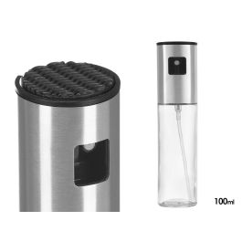 Vivalto Aceitera Vidrio 100 ml Difusor Acero Inoxidable y Plástico Transparente 4x18x4 cm (Set de 24) Precio: 28.78999948. SKU: B1FP48M2ZA