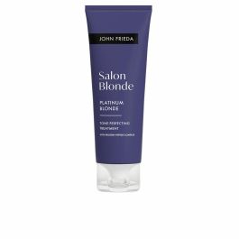 John Frieda SALON BLONDE Matizador Tono Platinum Cabello Rubio Frío Neutraliza Amarillos Fortalece 120ml
