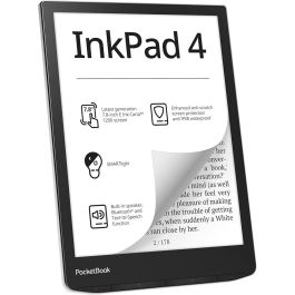 PocketBook InkPad 4 Lector de libros electrónicos 7.8" E Ink Carta Stardust Silver 32GB Wi-Fi