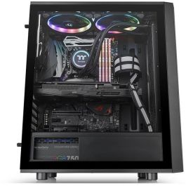 Thermaltake Versa J25 TG RGB - Torre Gaming RGB con Panel Lateral de Cristal Templado