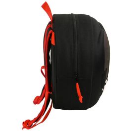 SAFTA Mochila 3D Harry Potter 31cm, con Bolsillo Lateral Portabotellas y Hombreras Acolchadas