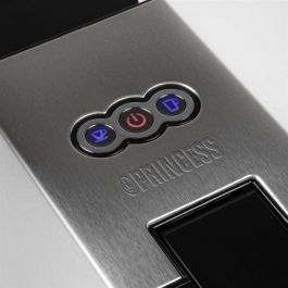 Princess 249451 Cafetera Expreso y Cápsulas 19 Bares 1450W 0.8L compatible Nespresso, Dolce Gusto, Lavazza y café molido Acero Inoxidable Plateado