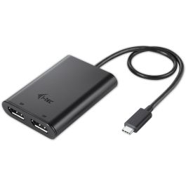 Adaptador USB-C i-Tec C31DUAL4KDP Thunderbolt 3 Adaptador USB-C i-Tec C31DUAL4KDP Thunderbolt 3