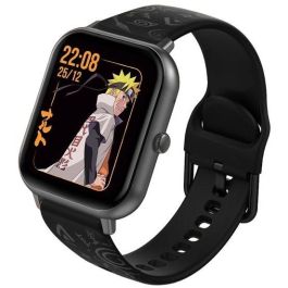abyx Fit Touch 3 Naruto Uzumaki Smartwatch 1.83" (4.65 cm) TFT Pantalla Táctil Monitor Ritmo Cardíaco Negro/Gris