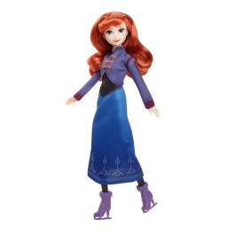 Mattel Muñeca Anna Articulada JBG54 Disney Frozen con Accesorios para Niñas +3 Años
