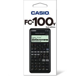 Casio Fc-100 V Calculadora Científica Programable, 4 Líneas LCD, 10+2 y 15 Dígitos, Gris