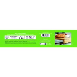 Quttin Tabla de Cortar de Bambú con Borde 35 x 25 x 1.2 cm (8 Unidades)