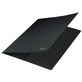 Leitz 39060095 Carpeta de Cartón 3 Solapas A4 Recycle 100% Negro