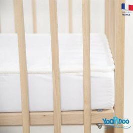 Yoopidoo YOO1708632765632 Colchón para bebé climatizado 60x120 cm doble cara verano/invierno sin tratamiento químico