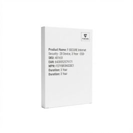F-Secure Internet Security - 20 Dispositivos, 3 Años, ESD-DownloadESD Precio: 358.69000057. SKU: B155ZKVJZQ