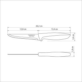 Cuchillo para deshuesar 5" plenus negro tramontina