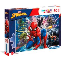 CLEMENTONI Puzzle Maxi Spiderman Marvel 60 piezas (62x42cm)