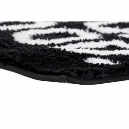 Alfombra DKD Home Decor Negro Blanco 80 x 50 cm