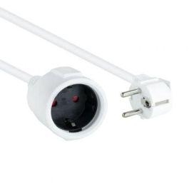 Cable Alargador de Corriente Nanocable 10.22.0605-W/ Schuko Hembra - Schuko Macho/ 5m/ Blanco Precio: 13.50000025. SKU: S0233024