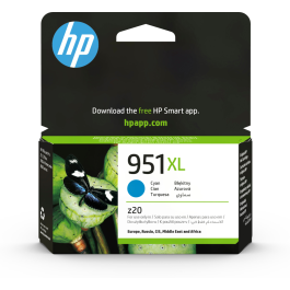 Ink-Jet Hp 951XL Cian Cn046Ae Capacidad 1500 Pag Precio: 46.88999986. SKU: S5600607
