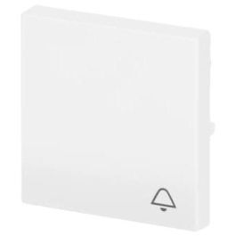 Busch-Jaeger BJ 2520 KI-84 Wippe con Impresión studioweiß Cubierta para Interruptor/Pulsador