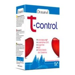 DRASANVI T-Control 48 Cápsulas: Cacao (Cocoapure™), Ajo, Coenzima Q10 y Acerola para Función Cardiovascular Normal Precio: 18.5000002. SKU: B1B2PSAHS7