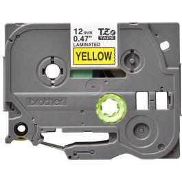 Brother TZe-631 Cinta de Etiquetado Laminada Autoadhesiva 12mm x 8m, Negro/Amarillo, Resistente a Agua y UV para P-touch Brother TZe-631 Cinta de Etiquetado Laminada Autoadhesiva 12mm x 8m, Negro/Amarillo, Resistente a Agua y UV para P-touch