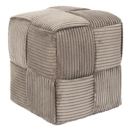 Home Deco Factory Puf Trenzado Scott Taupe Colección Cocooning Precio: 34.50000037. SKU: B12NRLZBJ4