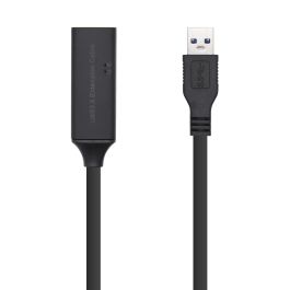 AISENS CABLE USB 3.0 PROLONGADOR CON AMPLIFICADOR Y ALIM., TIPO A/M-A/H, NEGRO, 10M Precio: 30.50000052. SKU: B1GX325HEY