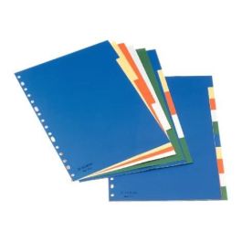 Esselte Separadores 5 Posiciones A4 Pp Colores Con Carátula Índice Cartón Blanco - Negro Precio: 0.69000008. SKU: BIX11709
