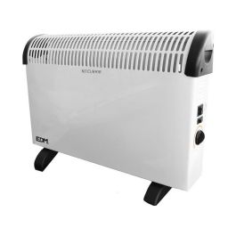 Edm Convector de Aire Turbo 2000W con 3 Niveles, Termostato Regulable y Función Turbo (Blanco, 62.5x14x49 cm) Edm Convector de Aire Turbo 2000W con 3 Niveles, Termostato Regulable y Función Turbo (Blanco, 62.5x14x49 cm) Precio: 34.78999986. SKU: S7914872
