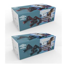 Umbro Soporte para hacer flexiones, 2 unid., ABS/EVA, colores surtidos