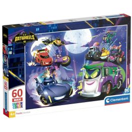 CLEMENTONI Puzzle maxi Batwheels DC Comics 60pzs 62x42cm
