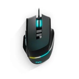 Energy Sistem Ratón Gaming Óptico RGB 10000 DPI, 15 Botones Intercambiables, Peso Ajustable, Huano, Cableado USB para PC Energy Sistem Ratón Gaming Óptico RGB 10000 DPI, 15 Botones Intercambiables, Peso Ajustable, Huano, Cableado USB para PC
