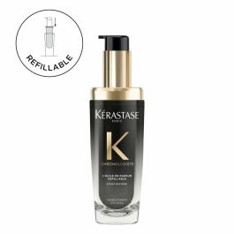 Kerastase Chronologiste L'Huile de Parfum Recargable 75 ml - Aceite Perfumado para Cabello con Extracto de Mirra, Rosa de Té y Maderas Ligeras