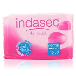 Indasec Compresa Incontinencia Normal para Mujer, Pérdidas Leves, 12 Unidades Precio: 2.49999984. SKU: S0544679