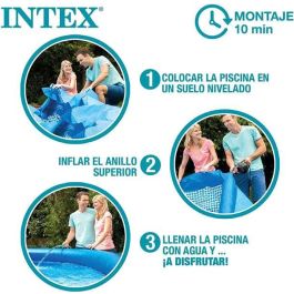 Piscina hinchable redonda easy set con depuradora filtro (capacidad 3077 litros) 305x61 cm