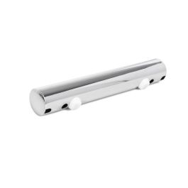 Q&Q Pstrn 220 Pata Metálica de Metal Duradero para Sofás y Muebles, Acabado Cromado, Sin Placa de Fijación, 220 mm de Largo