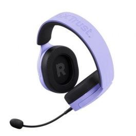 Trust Gaming GXT 491 Fayzo Auriculares Gaming Inalámbricos con Micrófono, Sonido Envolvente 7.1, Bluetooth, Jack 3.5mm, Morados Trust Gaming GXT 491 Fayzo Auriculares Gaming Inalámbricos con Micrófono, Sonido Envolvente 7.1, Bluetooth, Jack 3.5mm, Morados