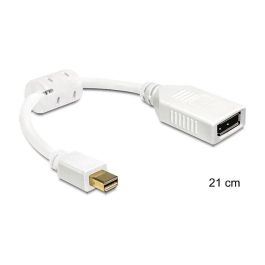 DeLOCK 65427 Adaptador Mini DisplayPort Macho a DisplayPort Macho Blanco 0.21m Precio: 17.2788. SKU: B13HCBEESY