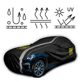 Omp Speed OMPS18030619 Funda Cubre Coches SUV Talla M 433x185x145 cm Impermeable 4 Capas Exterior/Interior Protección UV Antirrobo Reflectante Omp Speed OMPS18030619 Funda Cubre Coches SUV Talla M 433x185x145 cm Impermeable 4 Capas Exterior/Interior Protección UV Antirrobo Reflectante