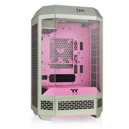 Thermaltake Tower 300 Matcha Plum Caja PC Micro Torre Ciruela - Soporte HDD/SSD 2.5"/3.5", Ventiladores 120/140mm