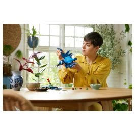 Lego 10331 Icons Kingfisher (Kungsfiskare) Fauna 2024 V29 - Set de construcción de kungsfiskare para adultos con soporte de exhibición