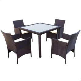 Conjunto de mesa (100x75 cm) + 4 sillas (60x61x84 cm) aktive Precio: 649.9515. SKU: B12V3YMLBZ