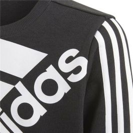 Sudadera Infantil Adidas Essentials Logo K Negro