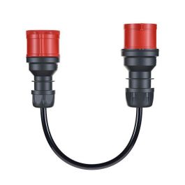 go-e Gemini flex 11 kW Set (16 A doméstico, azul, rojo) con adaptadores para CEE roja 32 A, CEE azul 16 A y enchufe doméstico