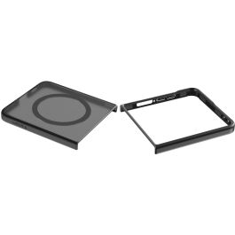 Samsung GP-FPF766PGBTW Funda Libro Transparente para Galaxy Z Flip7, Policarbonato/TPU, Compatible MagSafe