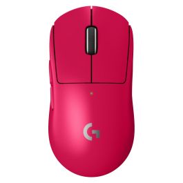 Logitech G PRO X Superlight 2 Ratón Gaming Inalámbrico Lightspeed MAGENTA, Óptico, 32000 DPI, 0.5 ms, Rosa