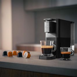 Cecotec Cafetera de Cápsulas Power Caps 20, 1400W, 20 bar, negra, apagado automático