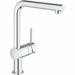 Grohe 32168000 Mezclador monomando para fregadero Minta con ducha extraíble, caño L, Cromo StarLight, SilkMove Precio: 213.50000001. SKU: B173AVDCSC