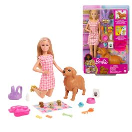 Barbie Hck75 Muñeca Rubia Perritos Recién Nacidos: Set Cuidado Mágico con Parto y 3 Cachorros Sorpresa que Revelan Marca de Nacimiento Precio: 32.49999984. SKU: S7158486