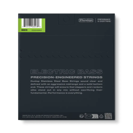 Dunlop Cuerdas Bajo Acero Inoxidable Heavy 50-110