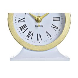 Reloj Sobremesa Chic DKD Home Decor Negro Blanco 6 x 13 x 12 cm (2 Unidades)