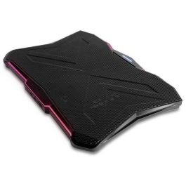 Nox NXHUMMERPROSTAND Soporte Refrigerante Hummer PRO Stand para Portátiles 17.3", RGB, Ventilador 170mm, 7 Posiciones, 2 USB